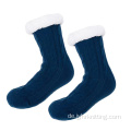 Unisex warmer Winter Fuzzi -Socken Anti -Slip